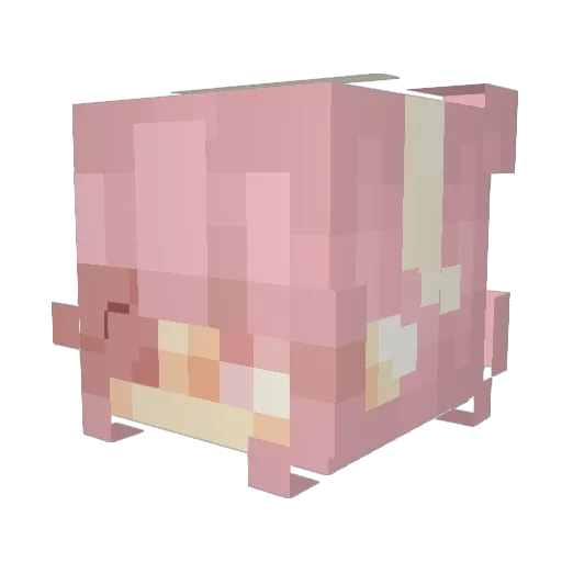 Theholly1 Minecraft avatar head, 3D render