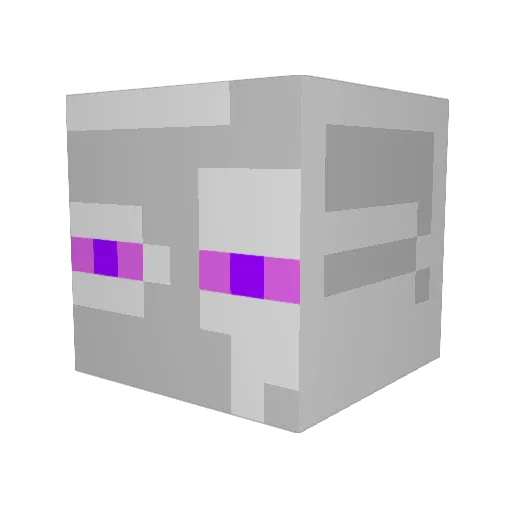 Theinfinitynight Minecraft avatar head, 3D render
