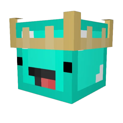 Theis_Boe Minecraft avatar head, 3D render