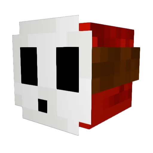 Thekingshyguy Minecraft avatar head, 3D render