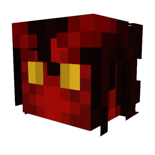 Thelinkage14 Minecraft avatar head, 3D render