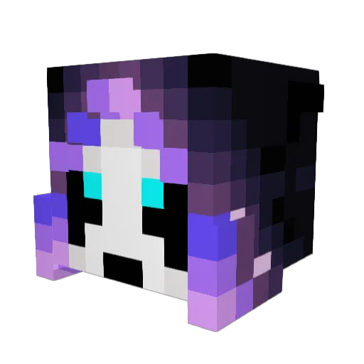 Themagicalpanda_ Minecraft avatar head, 3D render