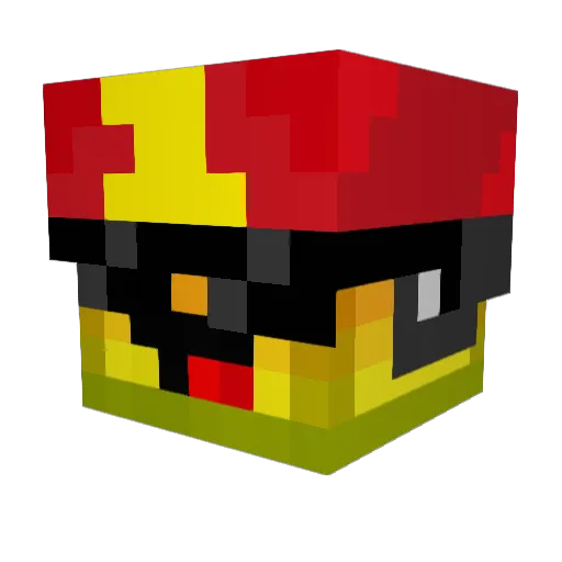 Thememeguy3000 Minecraft avatar head, 3D render