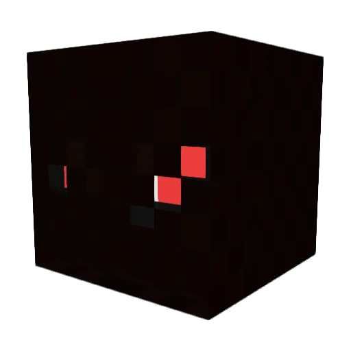 Themonster45 Minecraft avatar head, 3D render