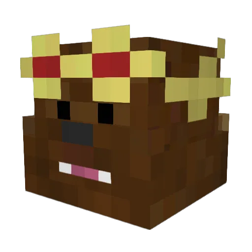 Themos20 Minecraft avatar head, 3D render