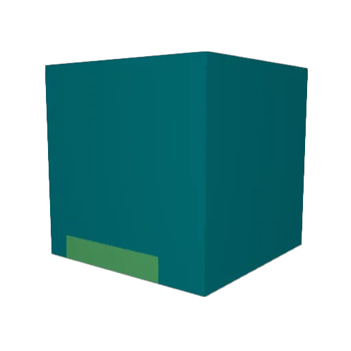 Themostyeet1 Minecraft avatar head, 3D render