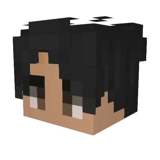TheoLautaro Minecraft avatar head, 3D render