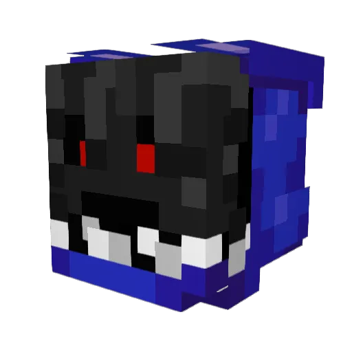 TheoMario Minecraft avatar head, 3D render