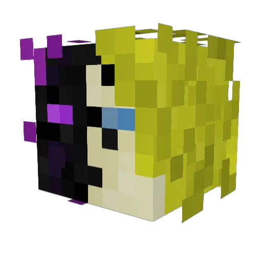 TheoMiner10 Minecraft avatar head, 3D render