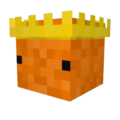 TheoTagE Minecraft avatar head, 3D render
