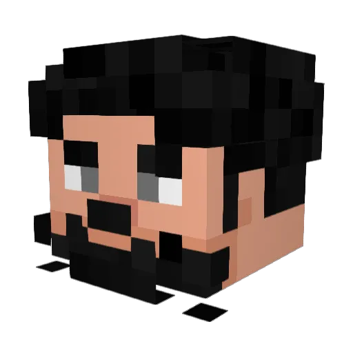 TheoTheSilly Minecraft avatar head, 3D render