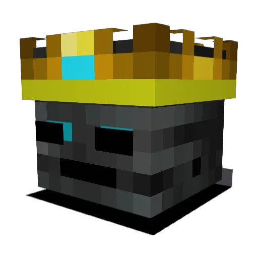 Theo_Christmas Minecraft avatar head, 3D render