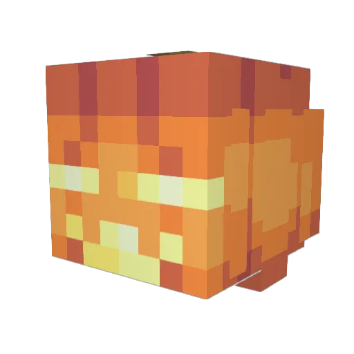 Theocheesecake Minecraft avatar head, 3D render