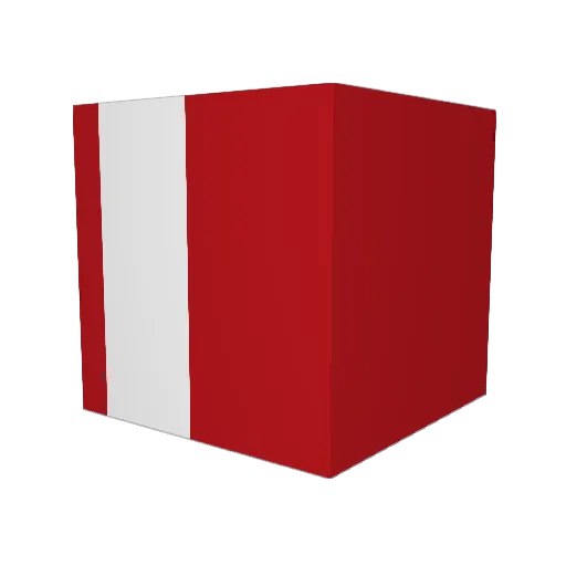 Theodor_B Minecraft avatar head, 3D render