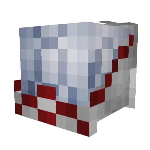 Theodore1012 Minecraft avatar head, 3D render