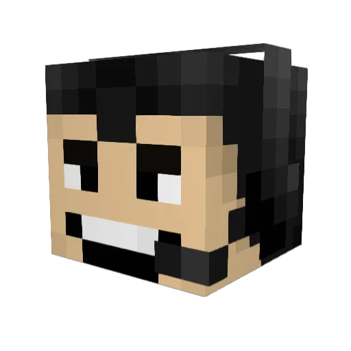 Theodore991 Minecraft avatar head, 3D render