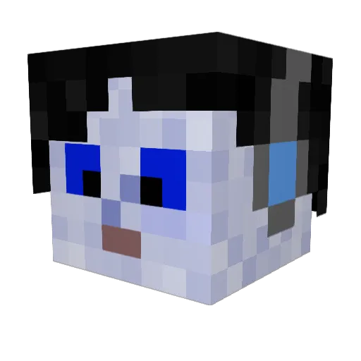TheodoreHold Minecraft avatar head, 3D render