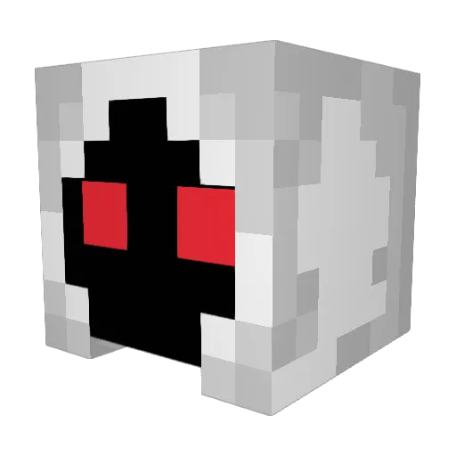 Theojustus Minecraft avatar head, 3D render