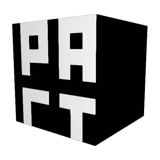 Theonecker Minecraft avatar head, 3D render