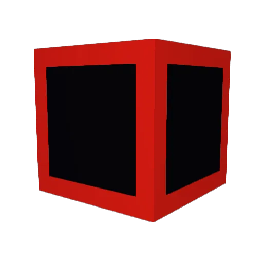 Theonlyredx Minecraft avatar head, 3D render