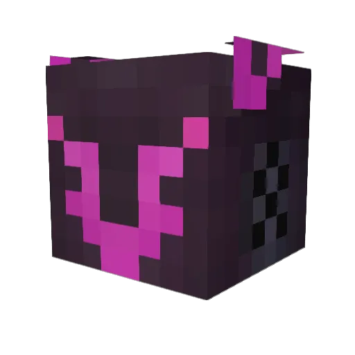 Theoofmaker Minecraft avatar head, 3D render