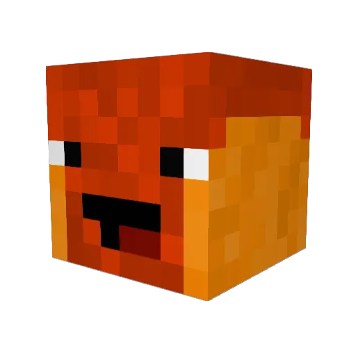 Theooo094 Minecraft avatar head, 3D render