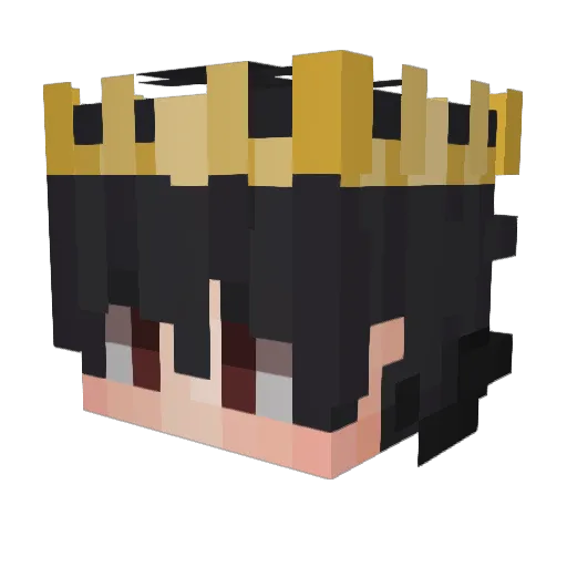 TheoremAvailable Minecraft avatar head, 3D render