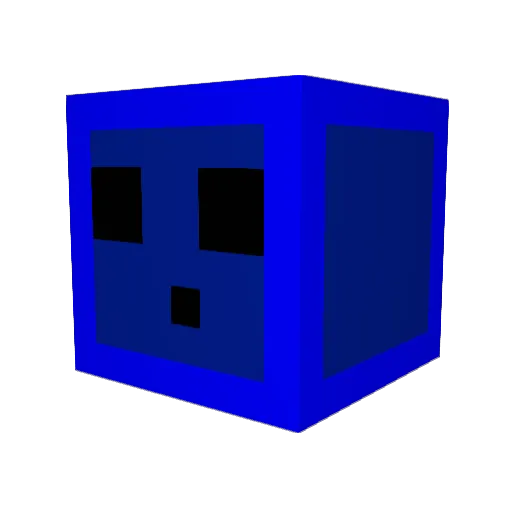 Thepacman27 Minecraft avatar head, 3D render