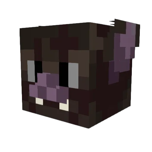 Thepaperdude Minecraft avatar head, 3D render