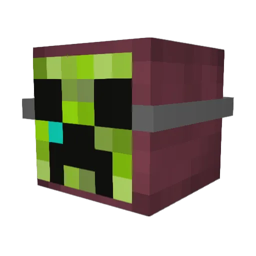 Thepickygamer Minecraft avatar head, 3D render