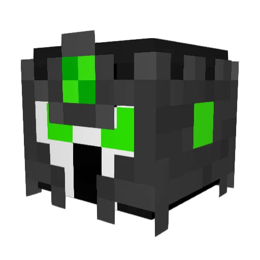 Thepvpexpert12 Minecraft avatar head, 3D render
