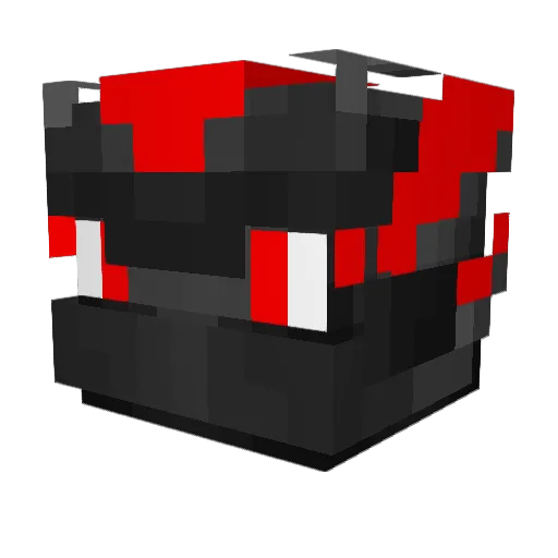 Therealtryhard23 Minecraft avatar head, 3D render