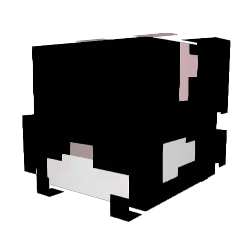 Therefor_ Minecraft avatar head, 3D render