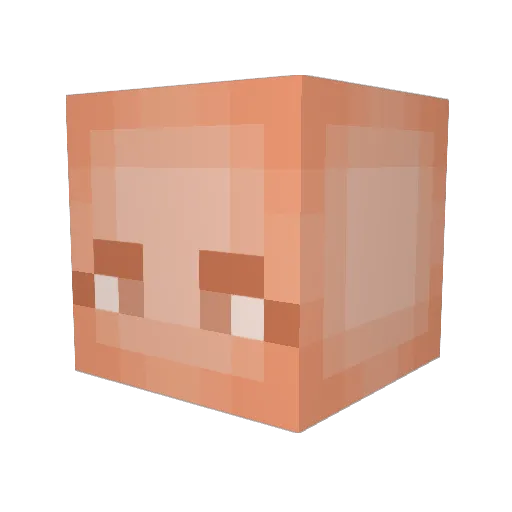 ThermalSlayer Minecraft avatar head, 3D render