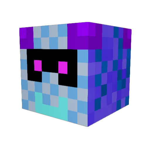 ThermoFlask156 Minecraft avatar head, 3D render