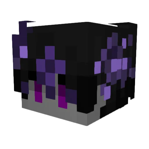 Therodris950 Minecraft avatar head, 3D render