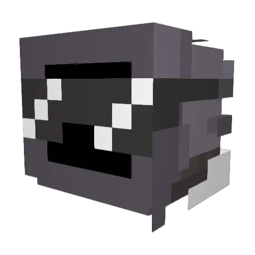 TheroxDraw Minecraft avatar head, 3D render