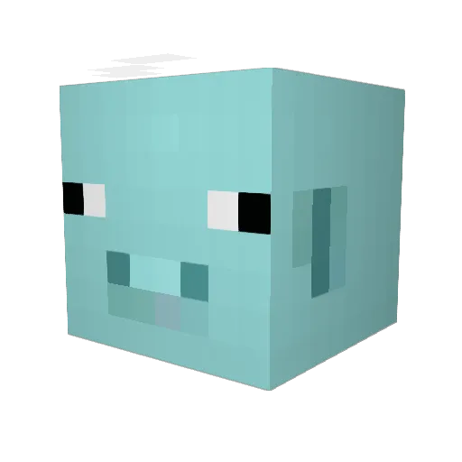 Theschweini5399 Minecraft avatar head, 3D render