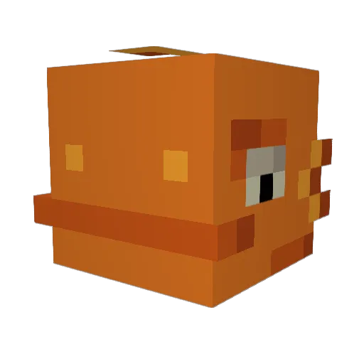 Thescottishdog Minecraft avatar head, 3D render