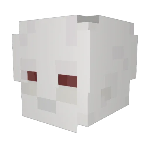 Theseus777 Minecraft avatar head, 3D render