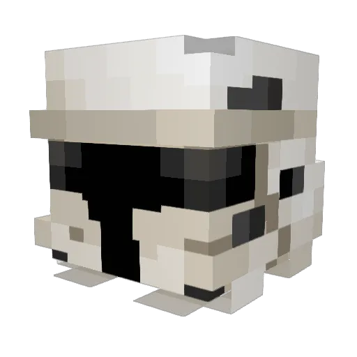 ThesisSam Minecraft avatar head, 3D render