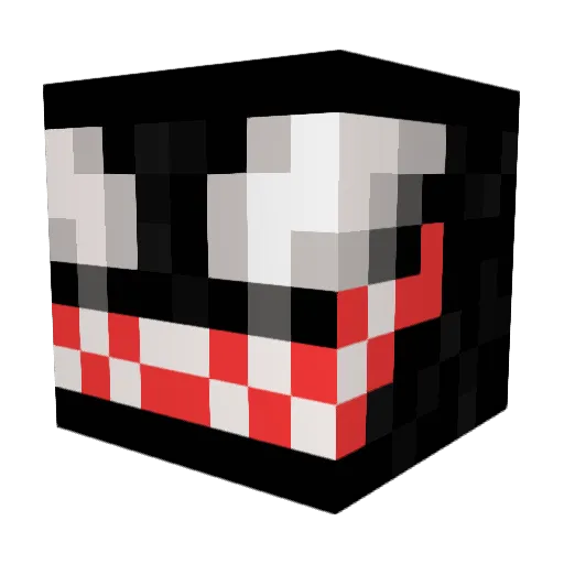 Theskill19 Minecraft avatar head, 3D render