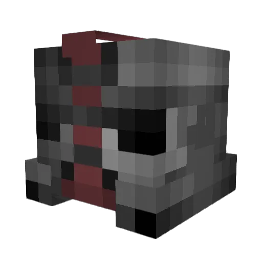 Thesniperking68 Minecraft avatar head, 3D render
