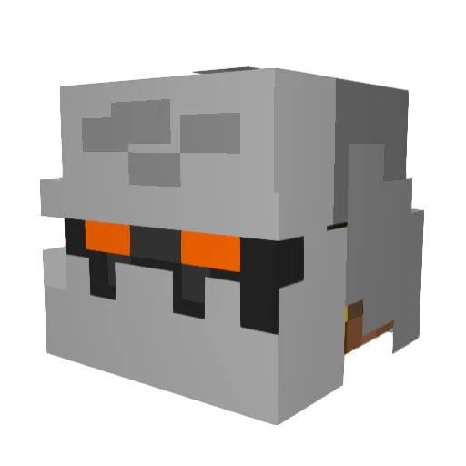 Thesurfshaq Minecraft avatar head, 3D render
