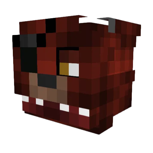 Theterminator30 Minecraft avatar head, 3D render