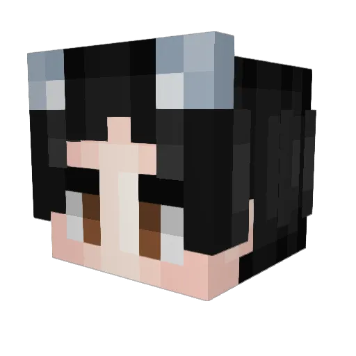 Thetomster70GAME Minecraft avatar head, 3D render