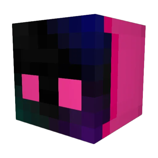 TheusAM Minecraft avatar head, 3D render