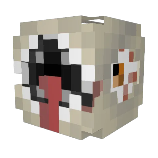 Theworldsy78 Minecraft avatar head, 3D render