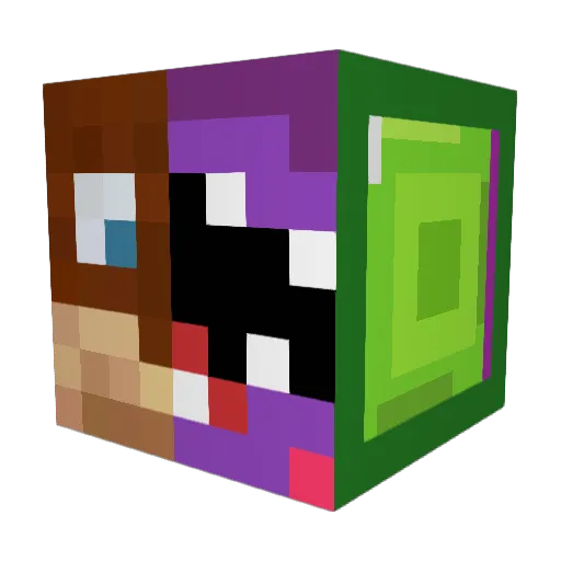 ThexWraith Minecraft avatar head, 3D render