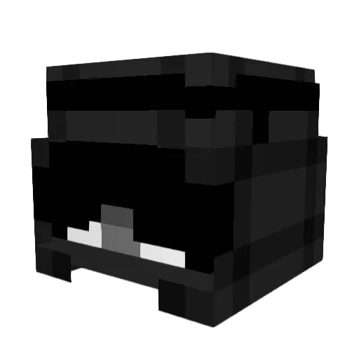 Thexan9B Minecraft avatar head, 3D render